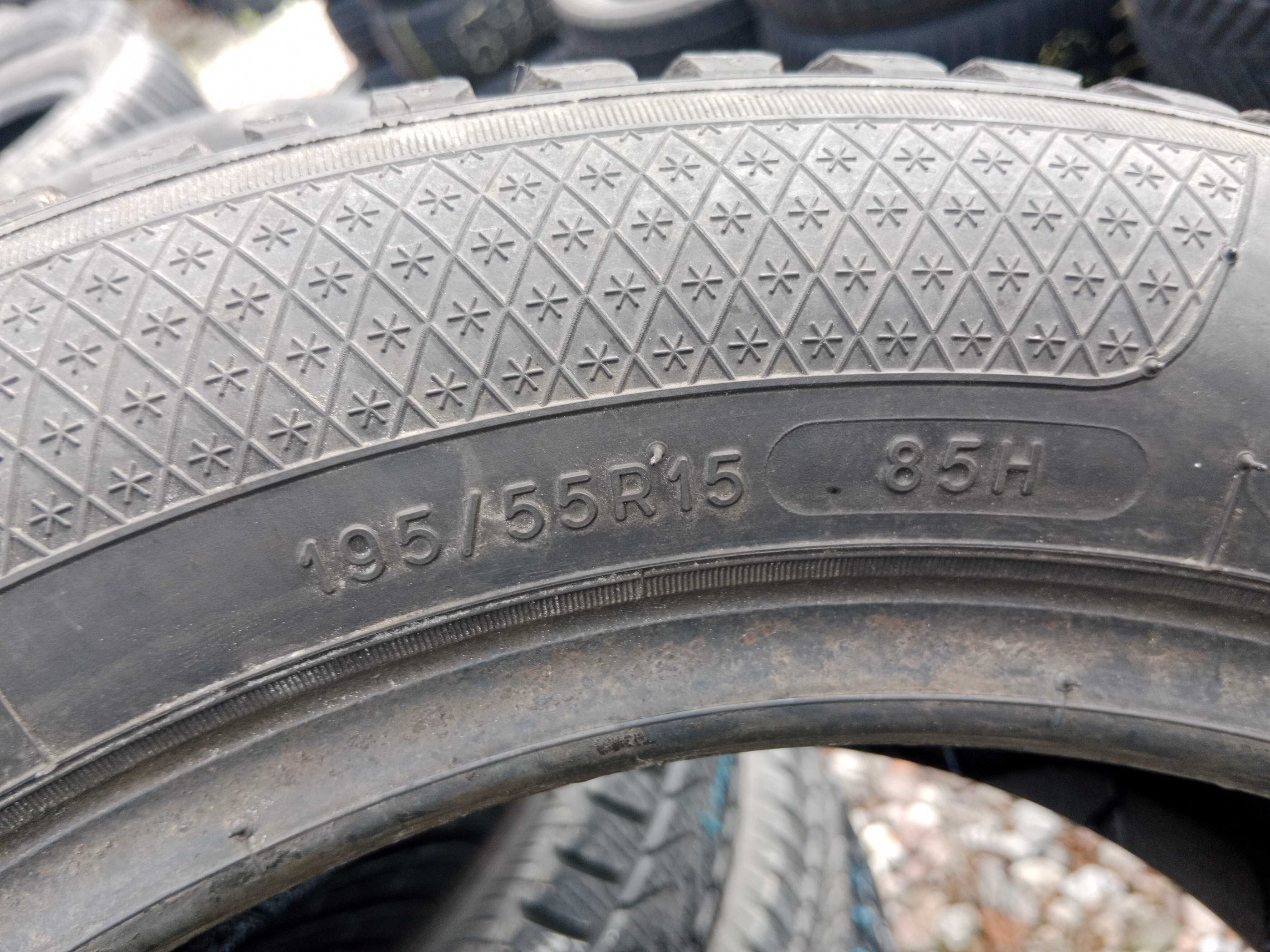 Opona używana 195/55R15 Kleber Krisalp HP3 1szt.