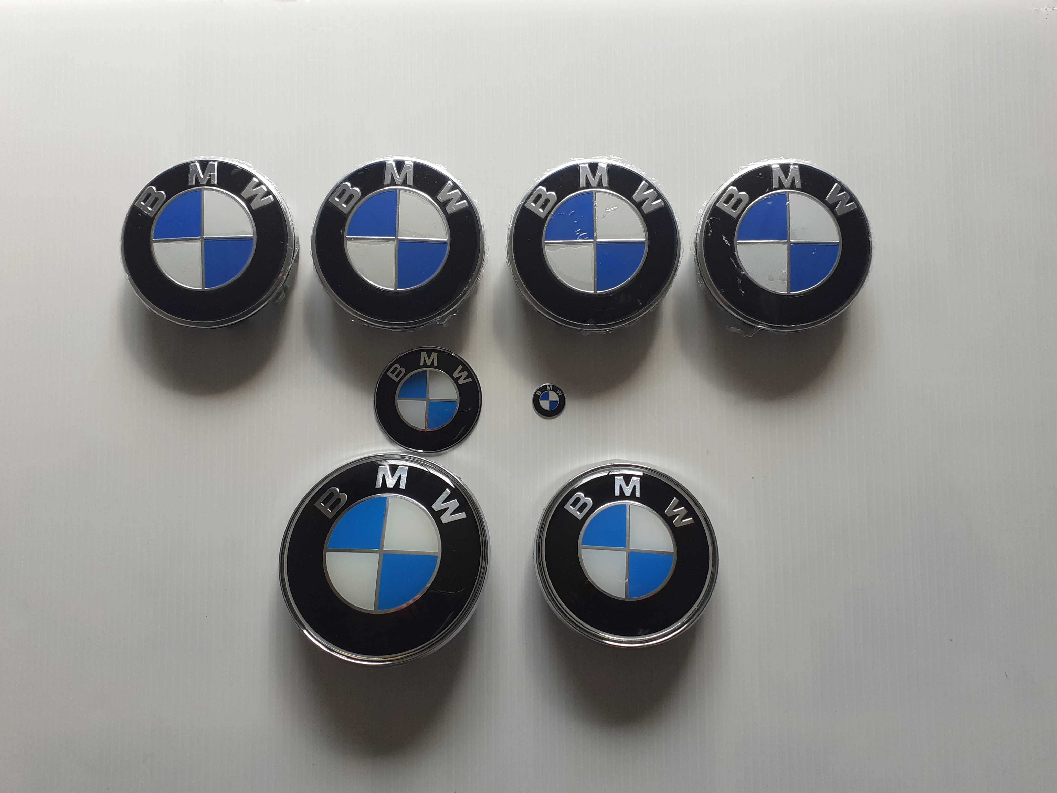 Conjunto de 7 emblemas/emblemas BMW