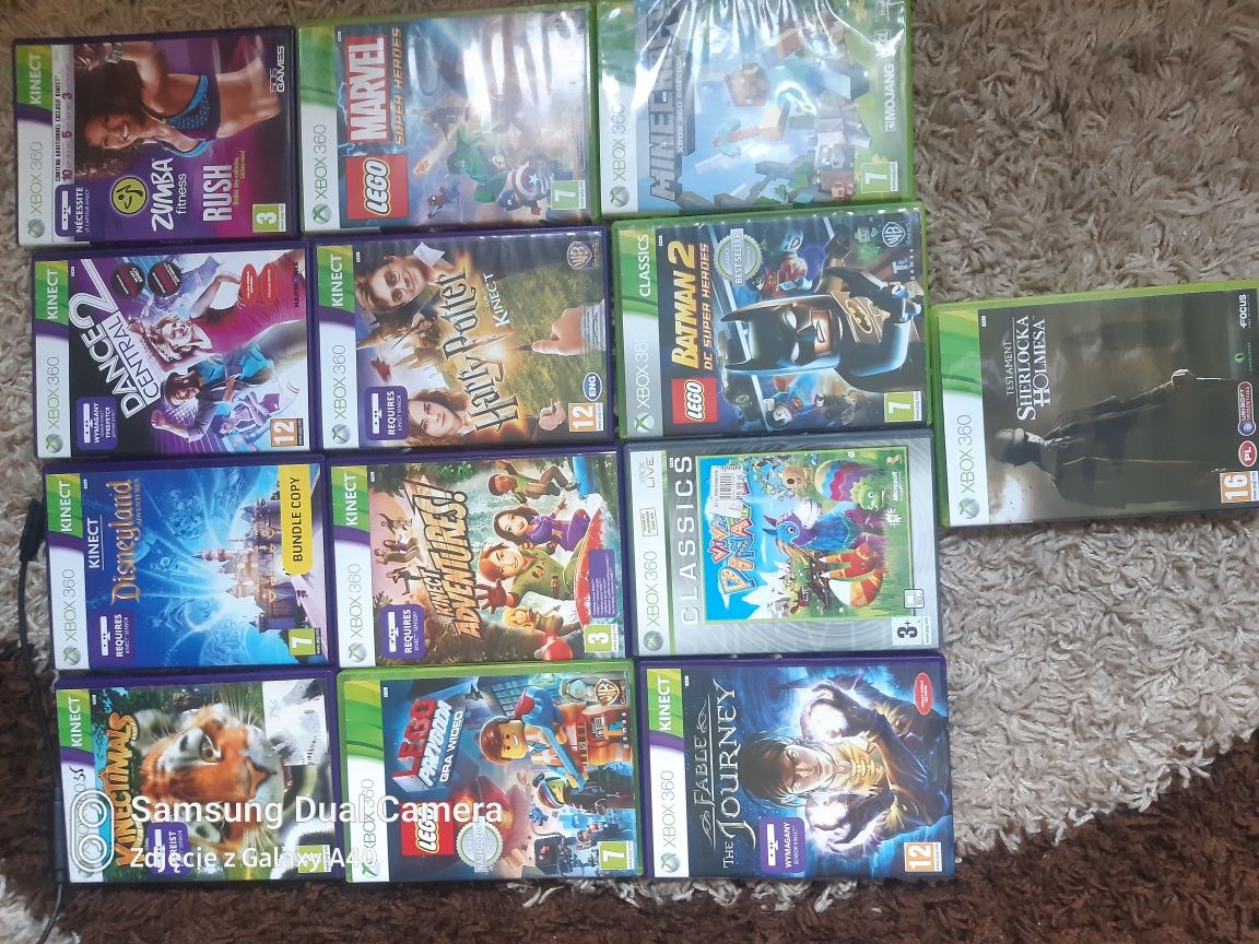 Konsola X-box 360 +akcesoria