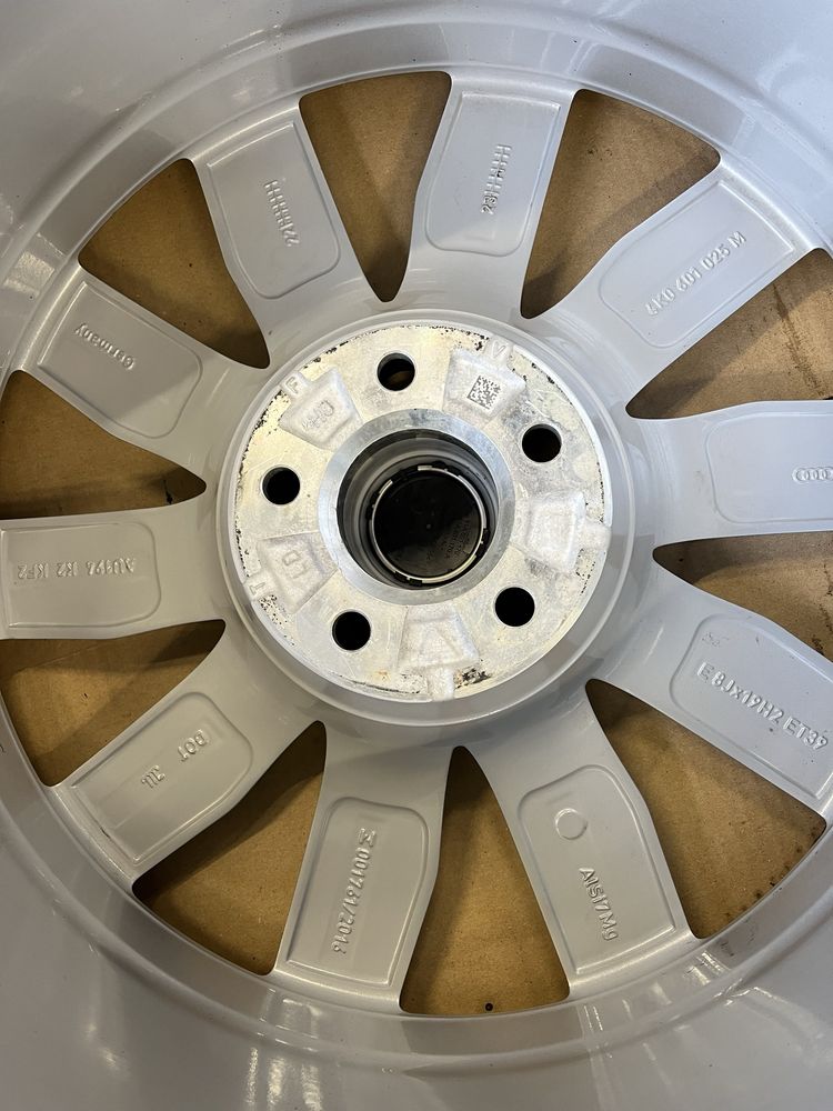 Alufelgi 19 Audi A4 B7 B8 B9 A6 C5 C6 C7 Q5 S line 5x112 Oryginalne