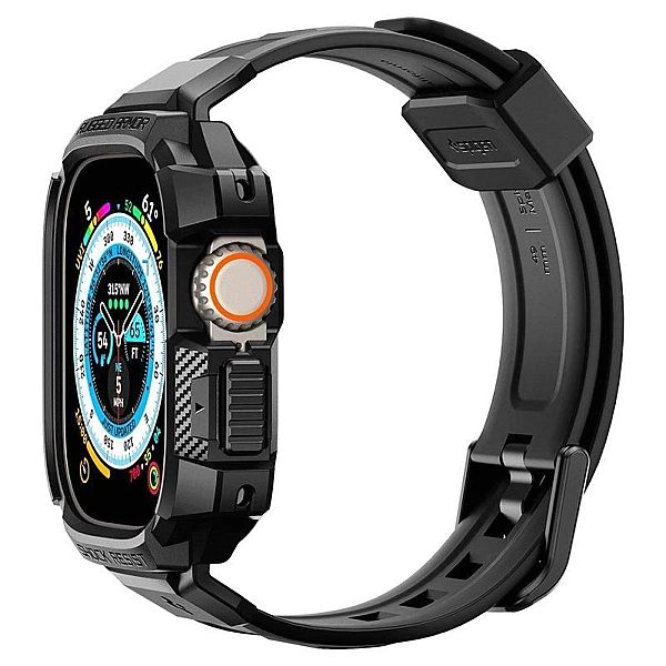 Etui z paskiem Spigen Rugged Armor Pro na Apple Watch Ultra (49 mm) -