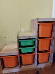 Estante IKEA Trofast Pinho
