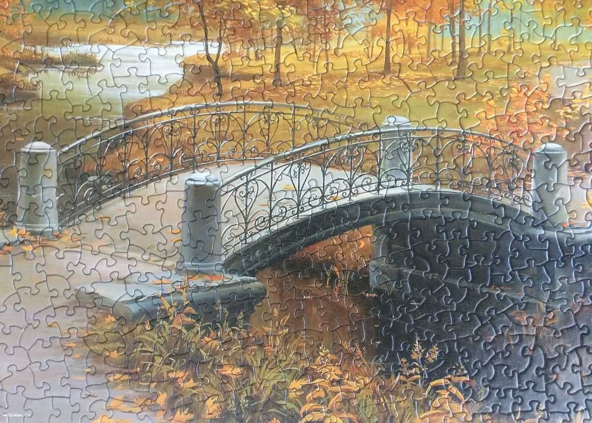 Puzzle Autumn in an Old Park, Lushpin, Eurographics, Smart Cut, 1000
