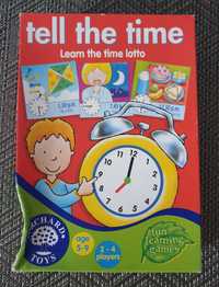 Tell the time Orchard Toys gra kafelkowa nauka czasu ENG English