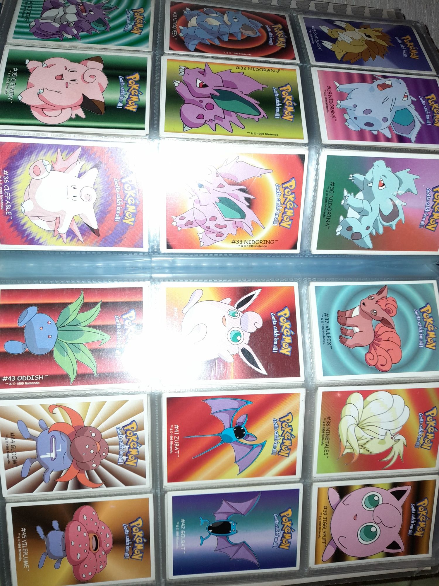 Coleção  Pokemon cartões  1 edição