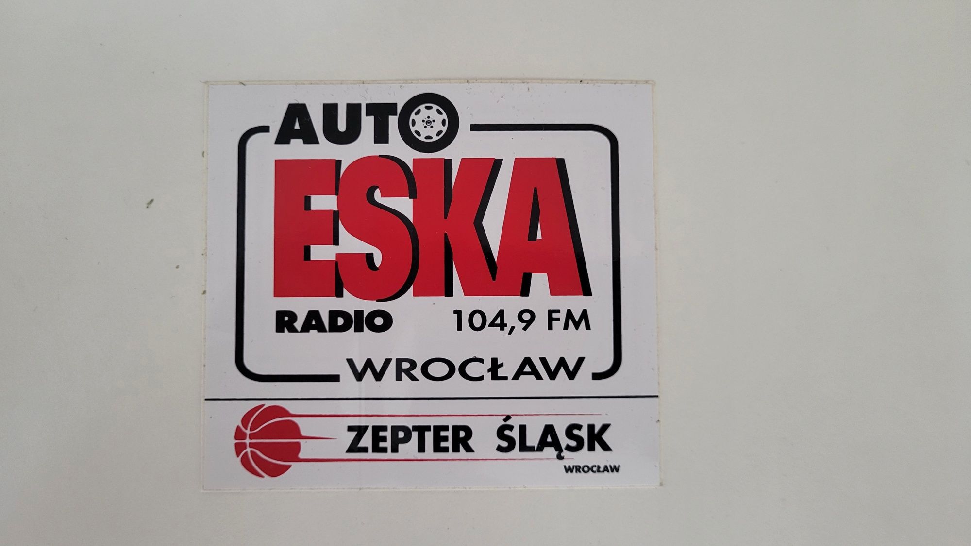Zepter koszykowka Śląsk Wrocław naklejka nowa