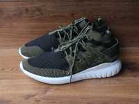 Adidas tubular nova primeknit olive cargo | кросівки розмір 45