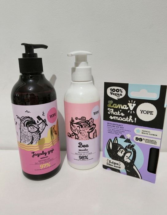Zestaw kosmetyków Yope nowe na prezent
