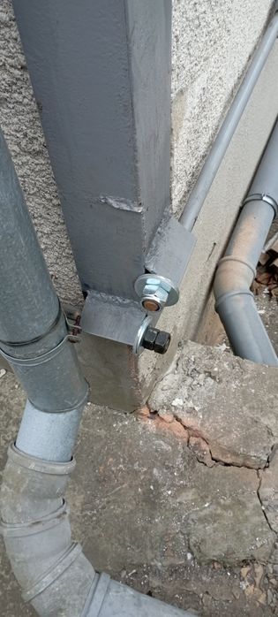 Укріплення/ стягування стін  будинків