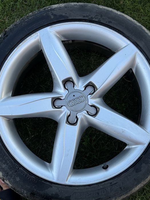 Felgi 5x112 + opony letnie r18