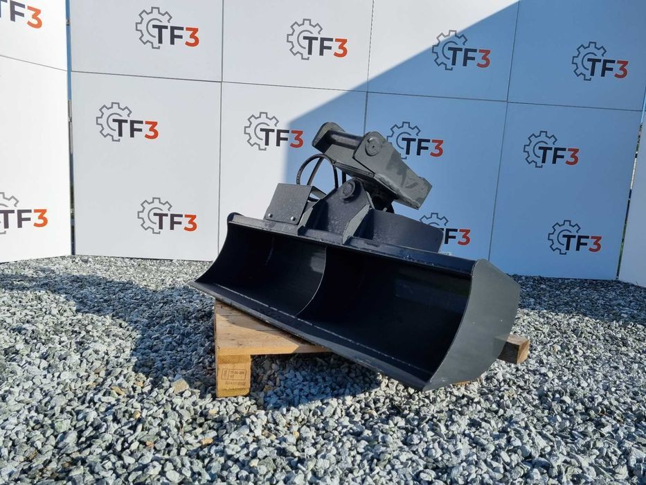 Wyprzedaż - Łyżka skarpowa hydrauliczna 1,2m MS03 do minikoparek