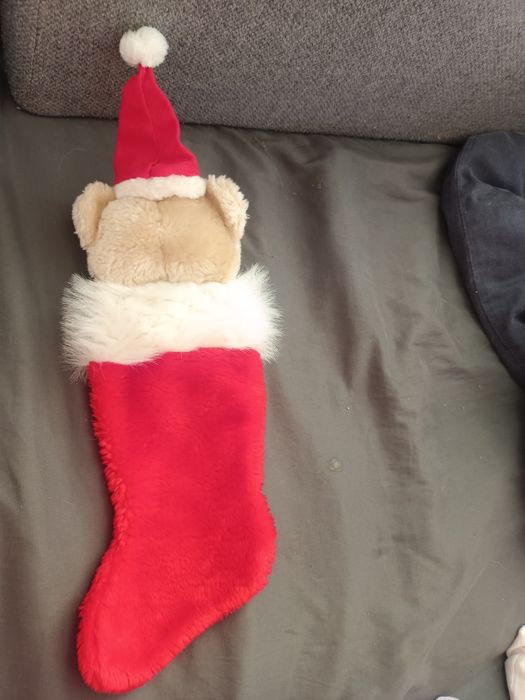 Skarpeta pluszowa na prezenty