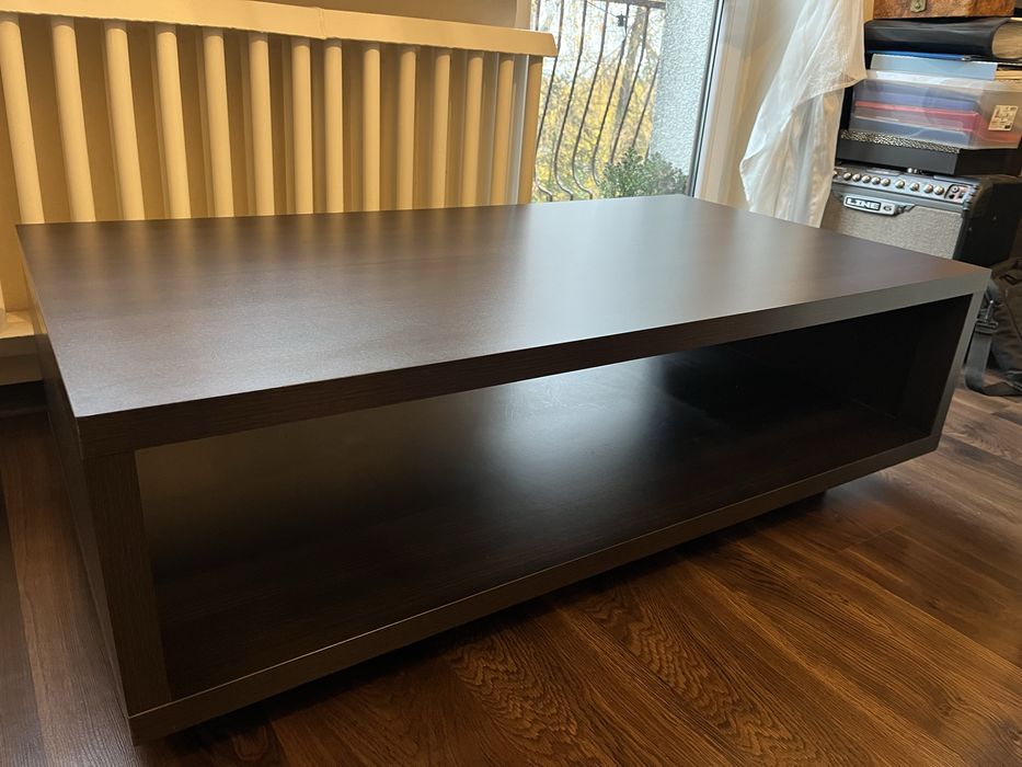 Stolik Ława Black Red White BRW Doors w kolorze wenge 120x65x40cm