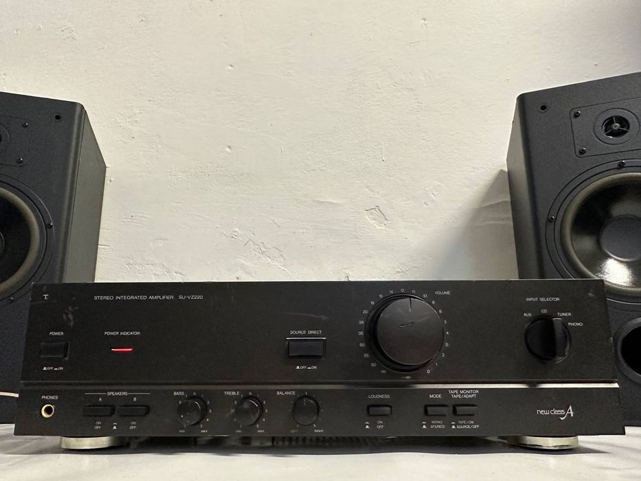 Wzmacniacz stereo Technics SU-VZ 220, 2*65 Watt, Japan