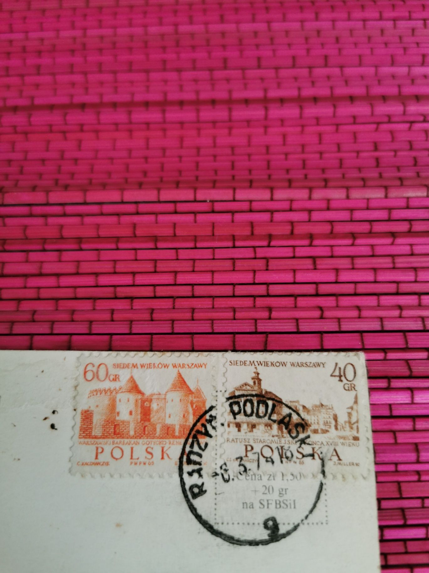 Pocztówka Radzyń Podlaski lata 60