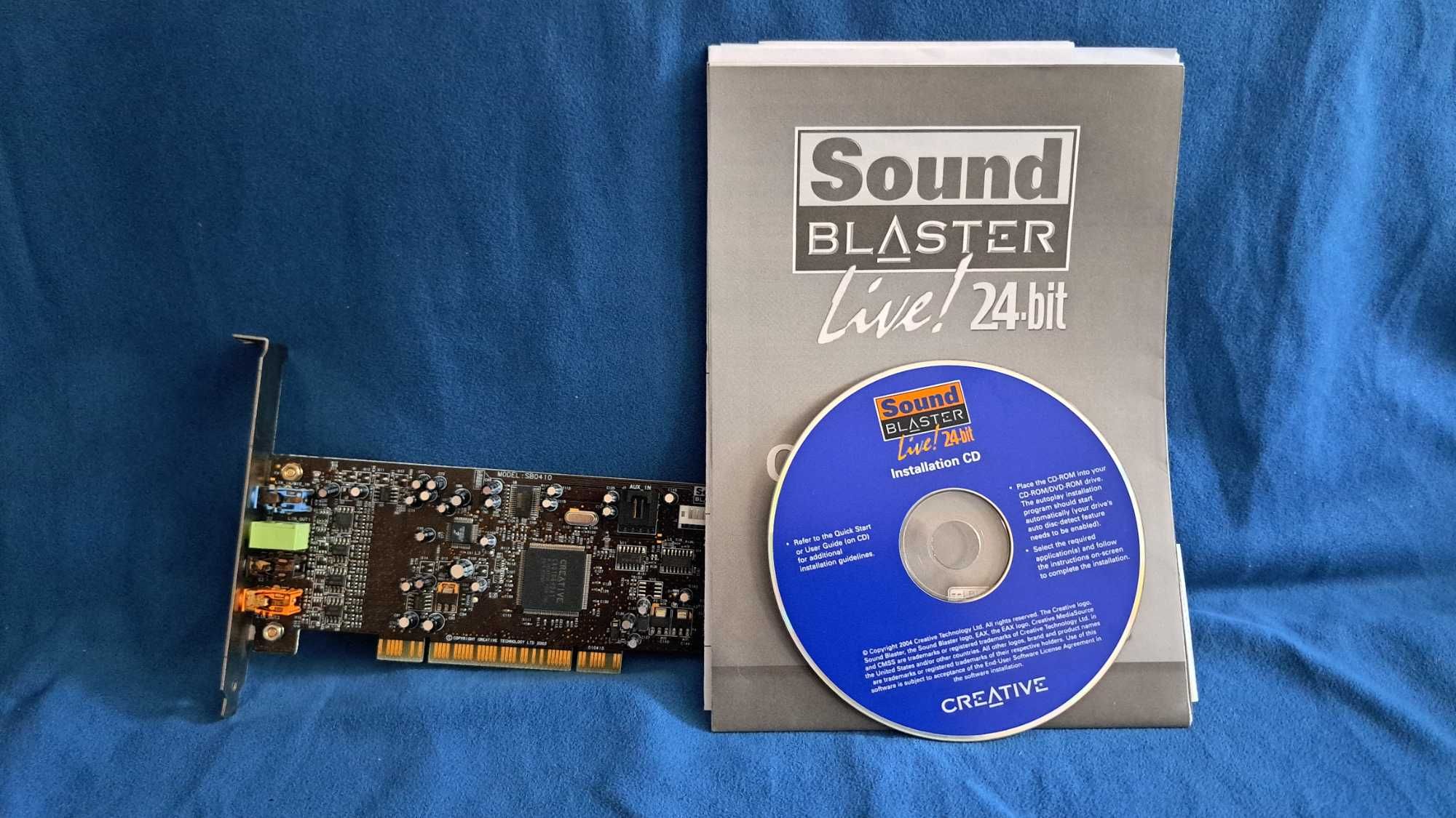 Creative SB0410 sound blaster LIVE! 24-BIT PCI