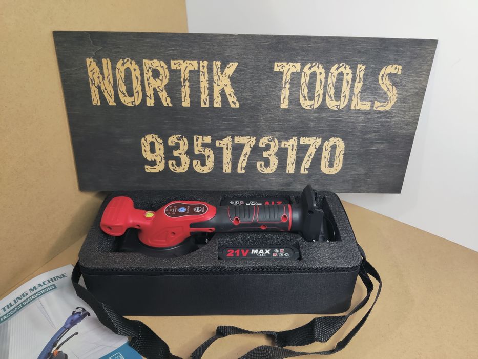 Vibrador para assentar azulejo até 1200 mm. Com 2 Batarias! Garantia.