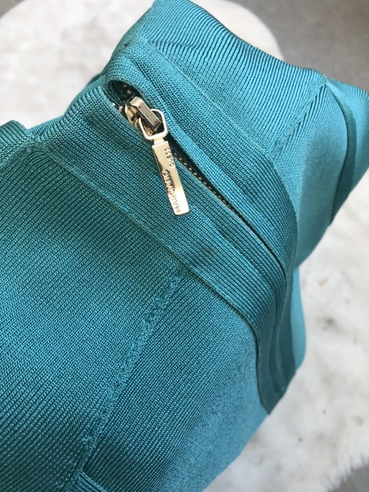 Marciano Guess sukienka bandażowa nowa xs 34 zielona mini