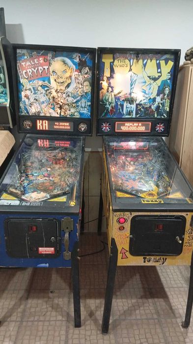 Restauro e manutenção  flippers Pinball