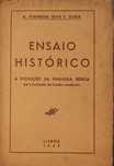 Ensaio Histórico de A. D´Almeida da Silva e Sousa 1943