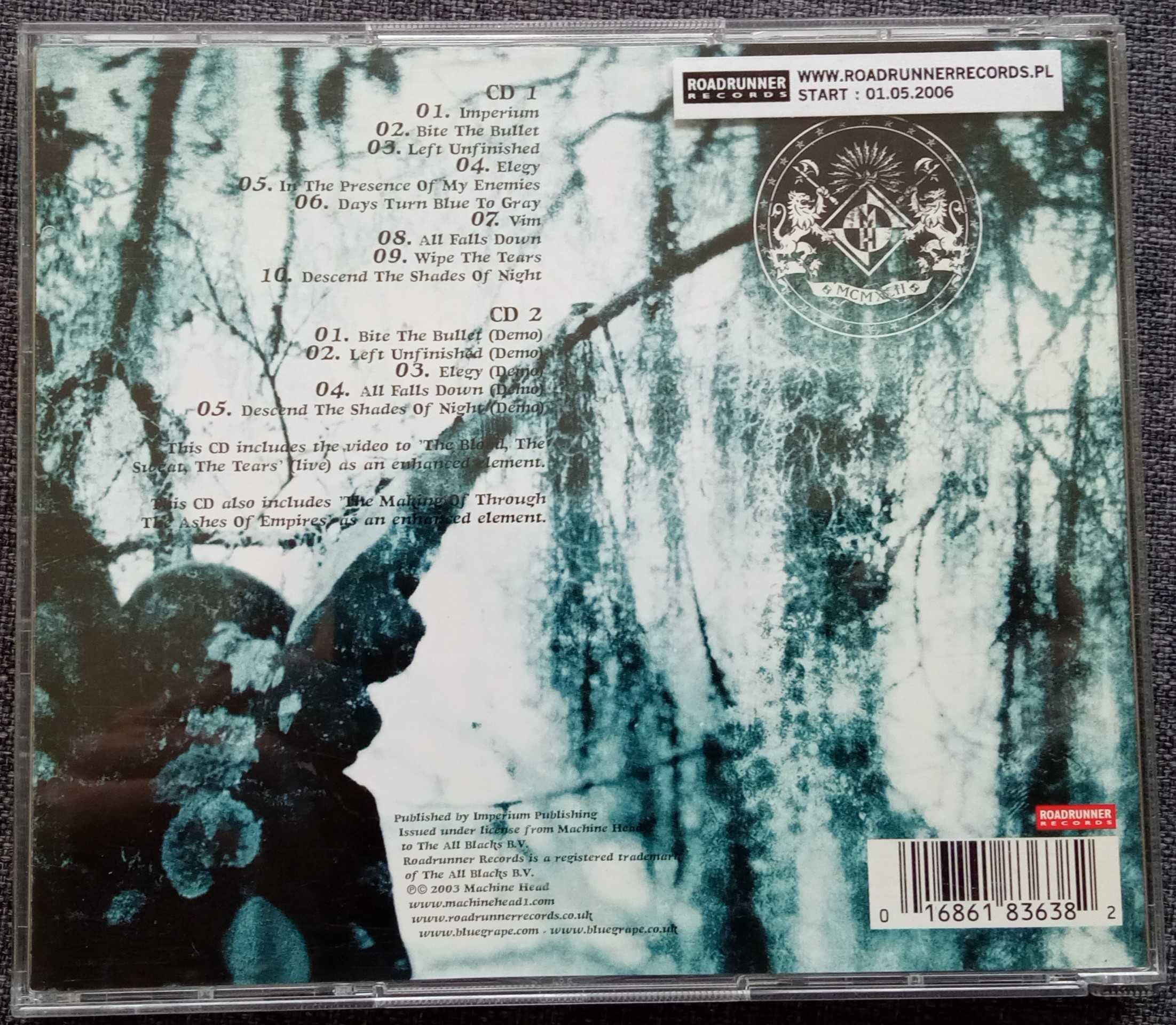 Płyta CD Machine Head – Through The Ashes Of Empires (Limit. Ed. 2xCD)