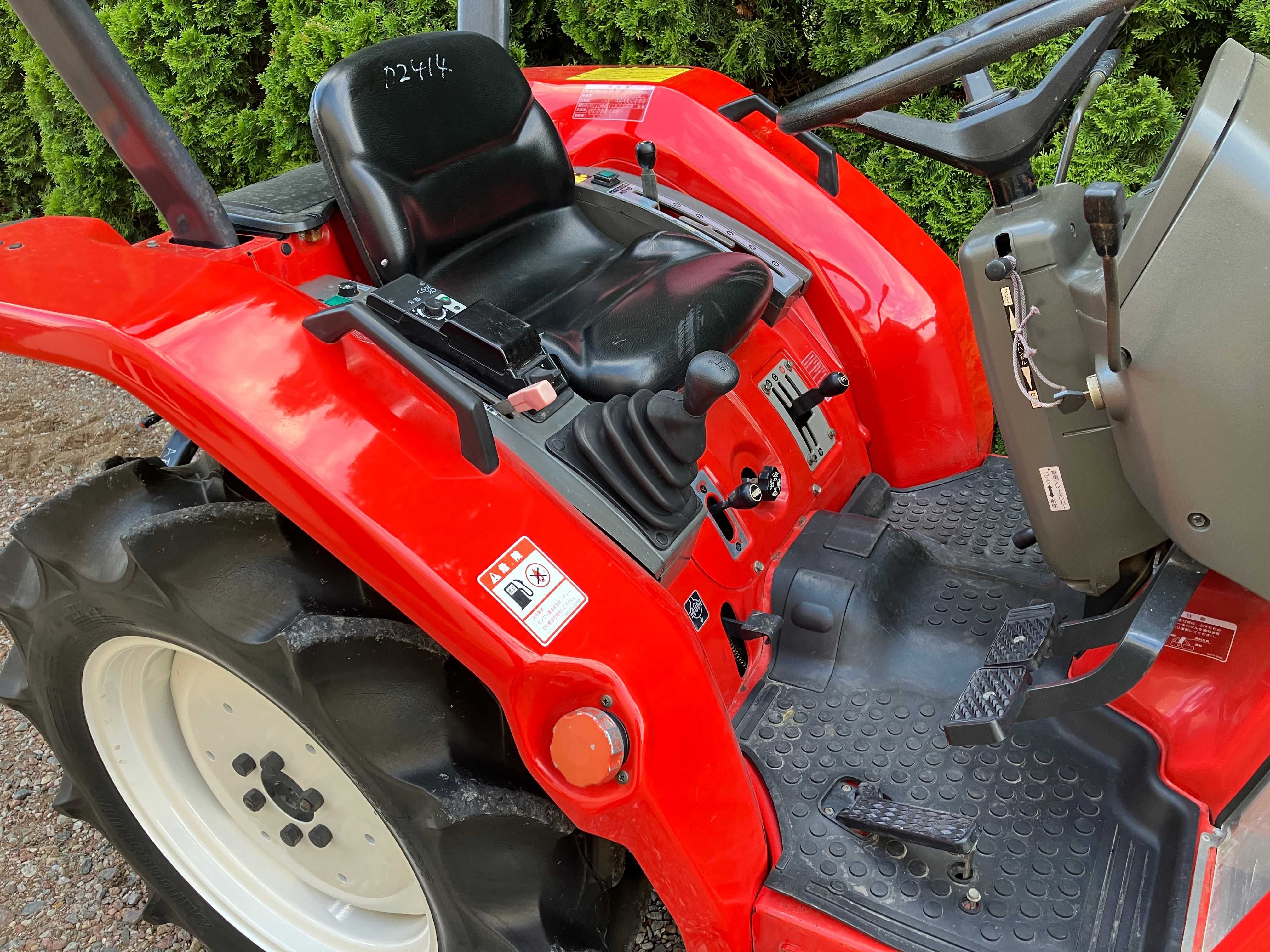 Mini Traktor Japoński Yanmar AF22 Wspomaganie Rewers Ogrodniczy