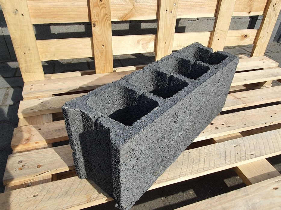 Pustaki ogrodzeniowe żużlobetonowe, nie szalunkowe, nie panele, daszki