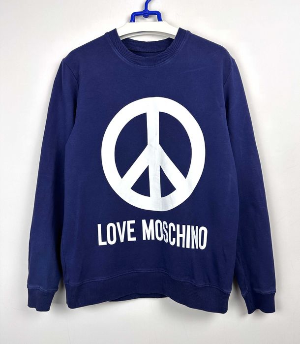 Bluza męska LOVE MOSCHINO granatowa r. L