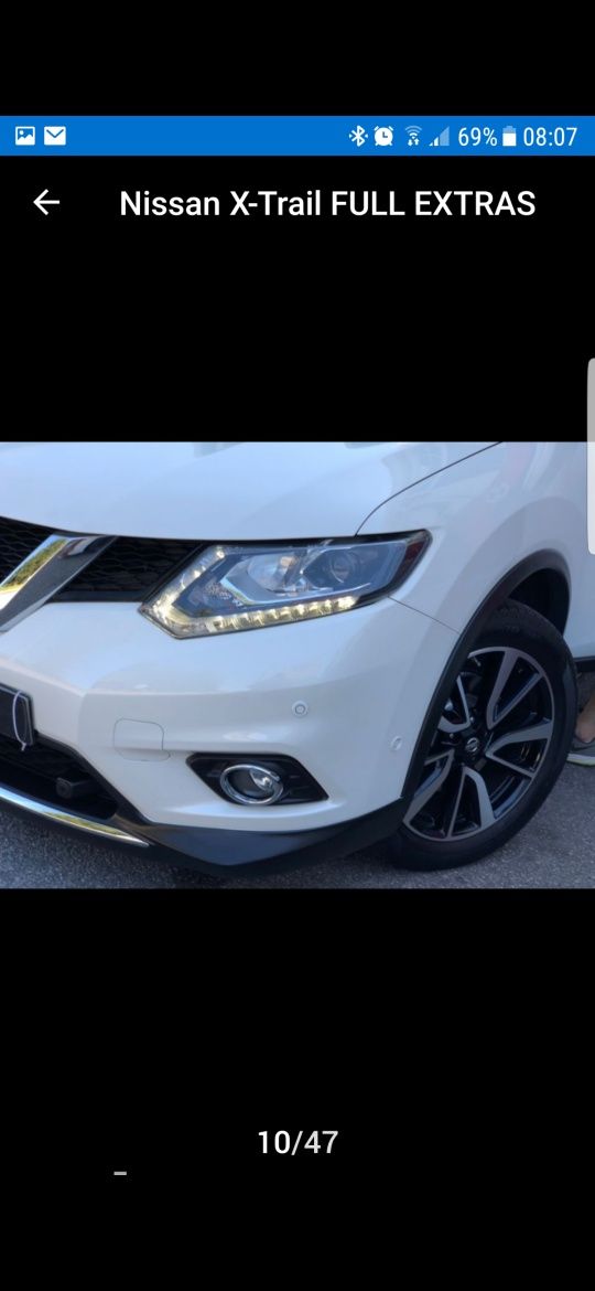 Nissan xtrail 7lugares