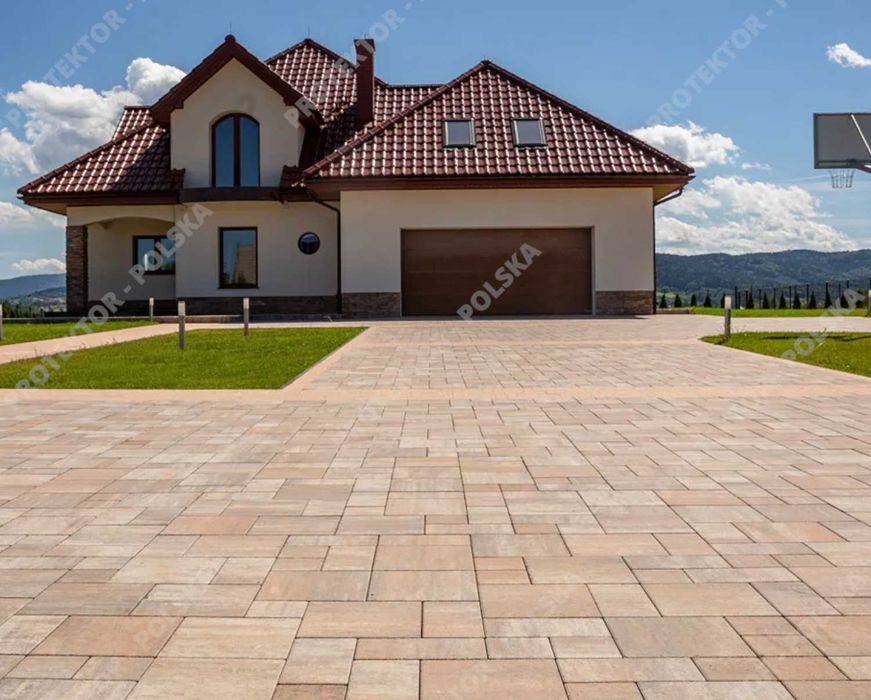 kostka brukowa VISIO BRUK-BET parking taras podjazd plac nawierzchnia