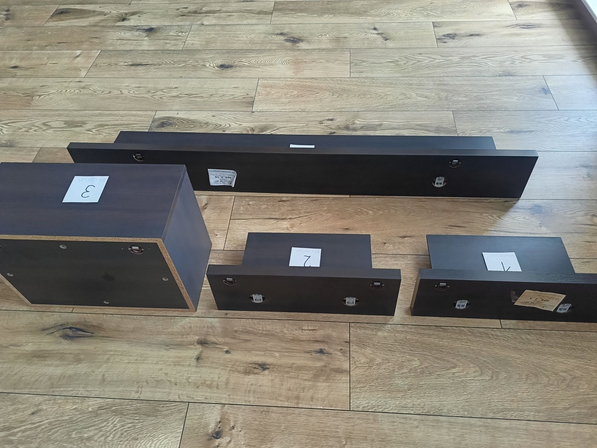 Półka re_set BRW półki reset wenge