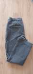 Grafitowe spodnie jeans damskie r44