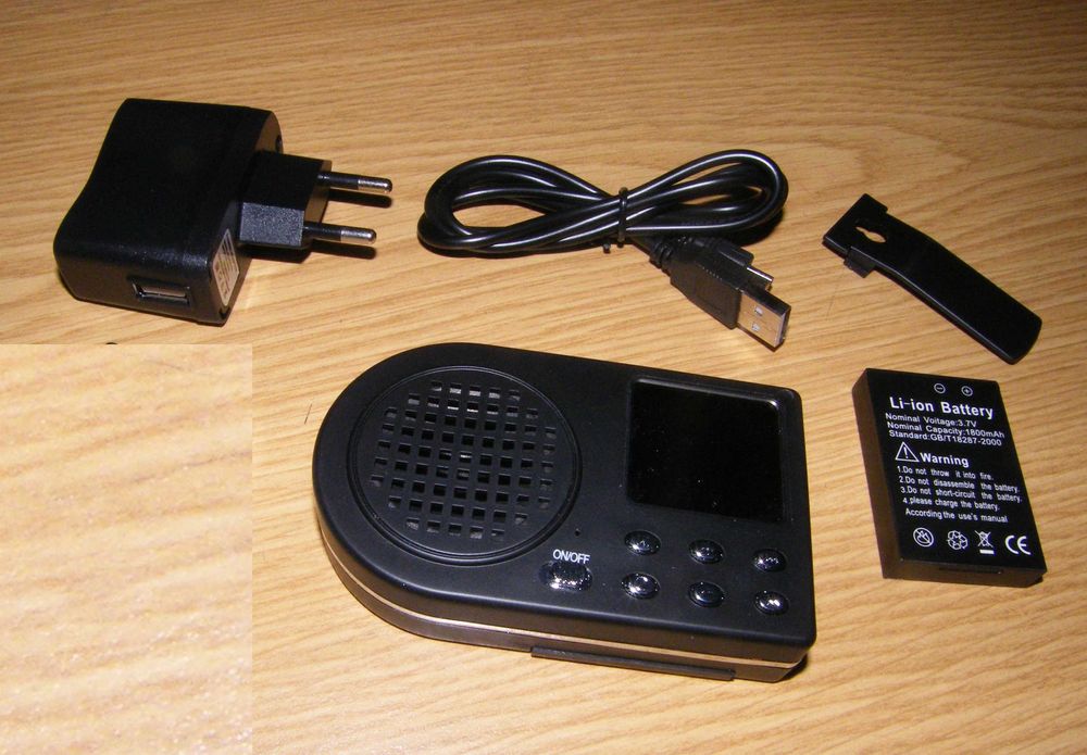 Chamariz Aves Caça MP3 Ecrã LED | NOVO | tordo perdiz pombo codorniz