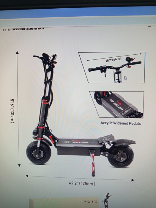Duotts Tif Galoper k8, 95km/h, 6000W