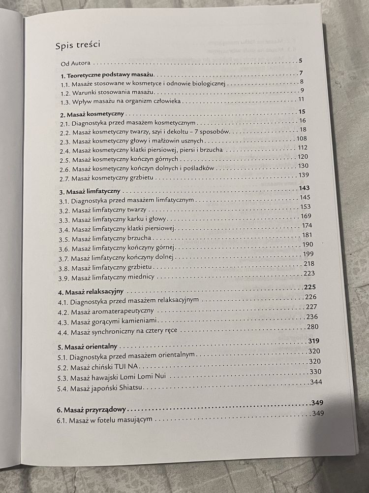 Masaż w kosmetyce i odnowie biologicznej