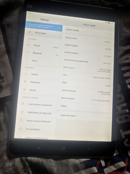 Xiaomi Mi Pad 2 в гарному стані