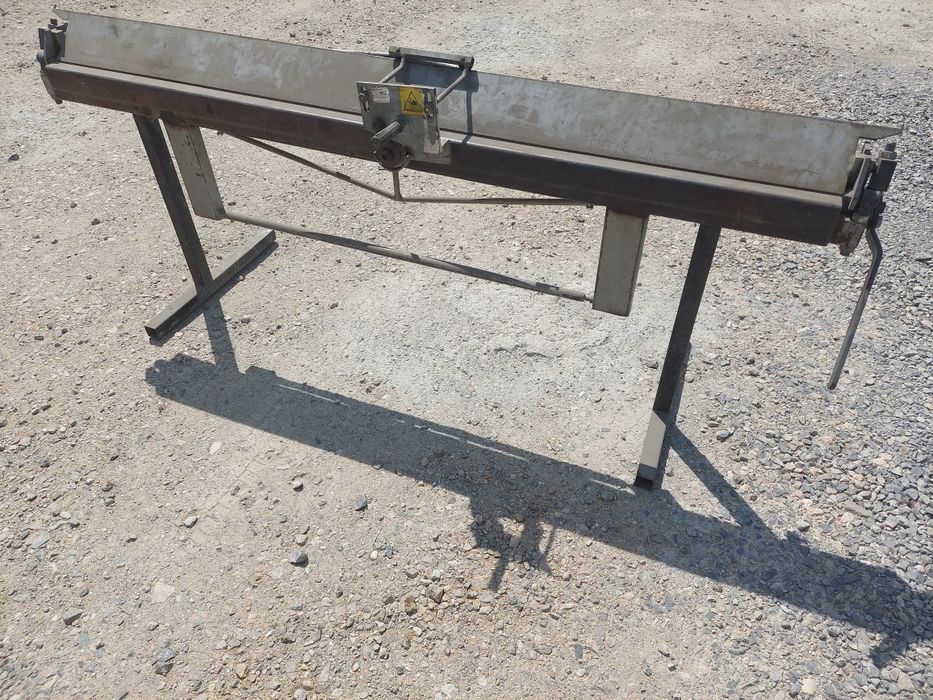 Giętarka Zaginarka Wyginarka Do Blachy 2,14m Nóż Nożyce Transport