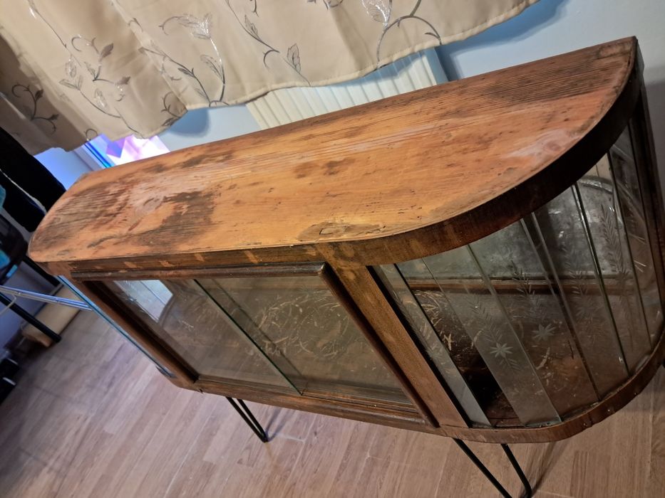 Nadstawka Retro drewniana w stylu Loft