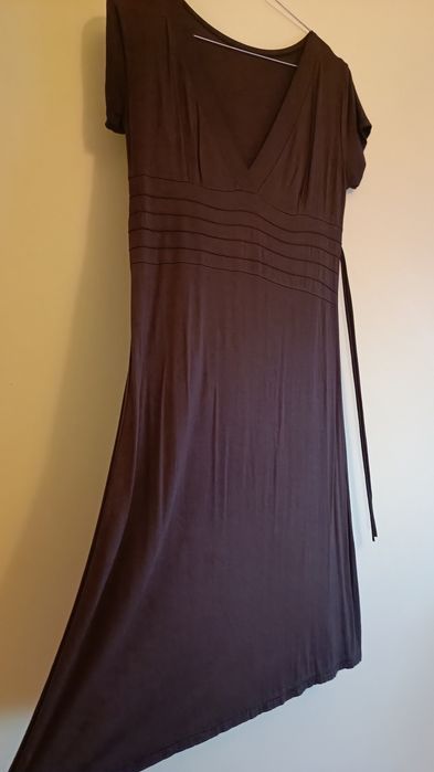 Vestido - Castanho -BARATÍSSIMO