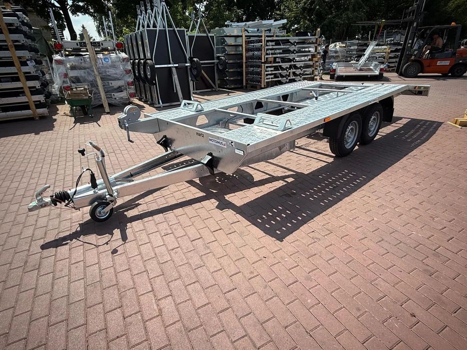 Martz Laweta Martz GT PLUS 500/2 2,7T 500x200m 2 osie DMC 2700kg lekka 550kg VDI  Nowa laweta Martz 500x200 DMC 2700 kg waga 550kg Częstochowa dostawa