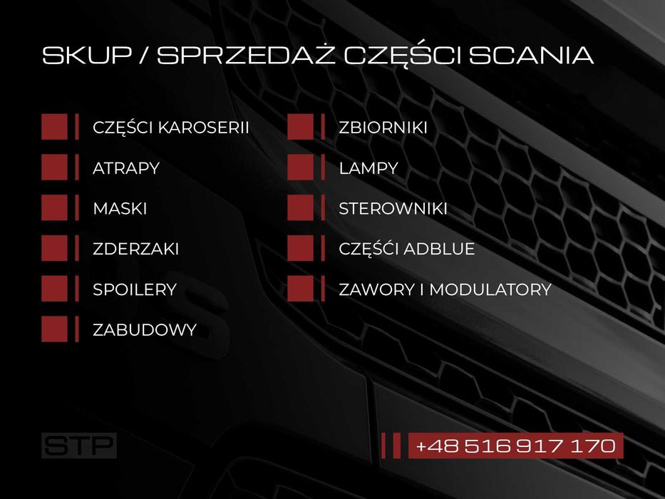 Klakson Sygnał Dźwiękowy SCANIA