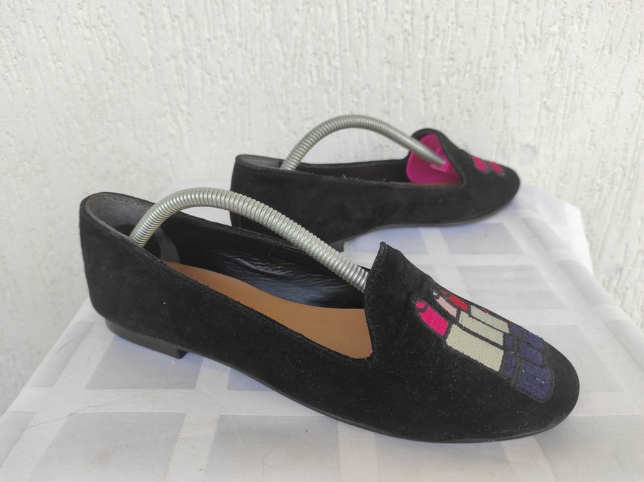 Балетки замшевие Parkabue р.37