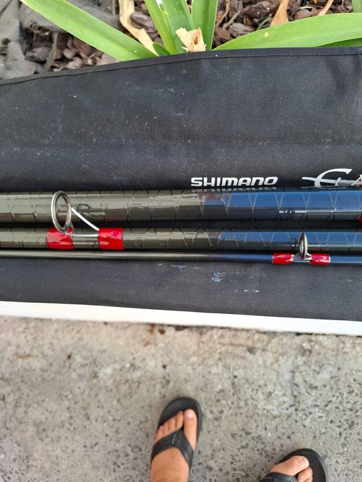 Cana de pesca de praia shimano catana 4.5m EX Surf 450 BX