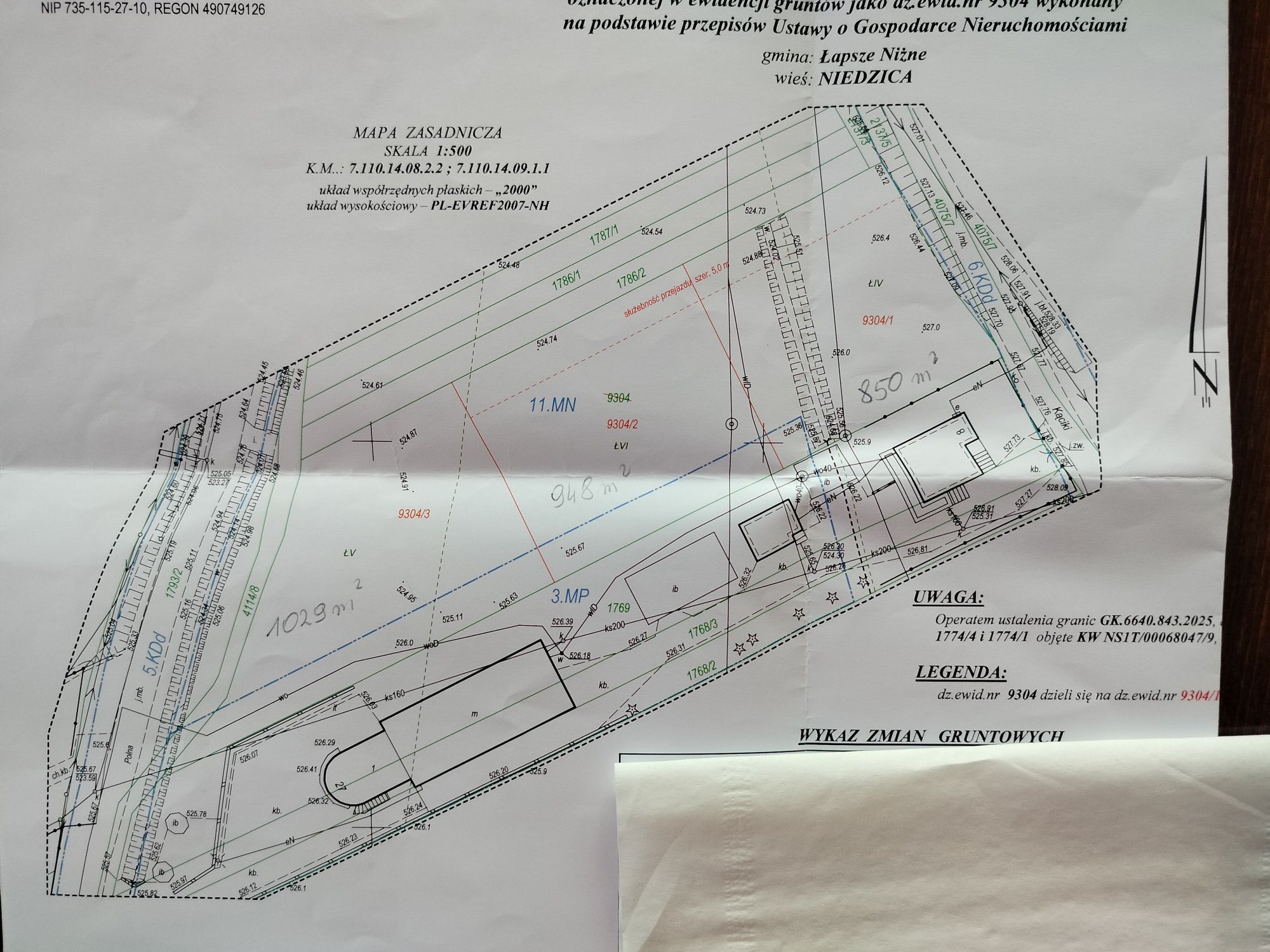 Sprzedam działkę w Niedzicy 2828 m2