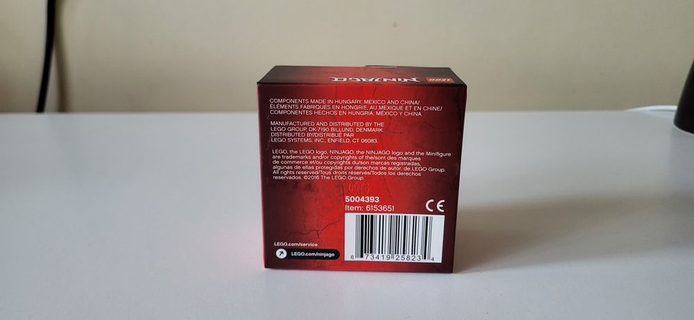 Lego Ninjago Kamienna Zbroja Cole nowy zestaw unikat wycofany