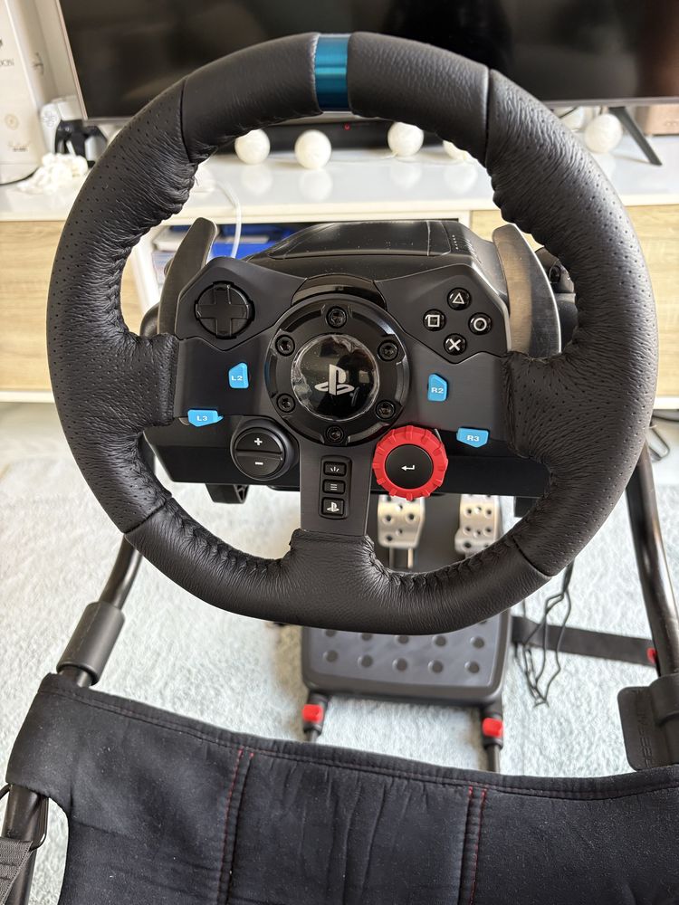 Playseat + Logitech G29 + 2 jogos