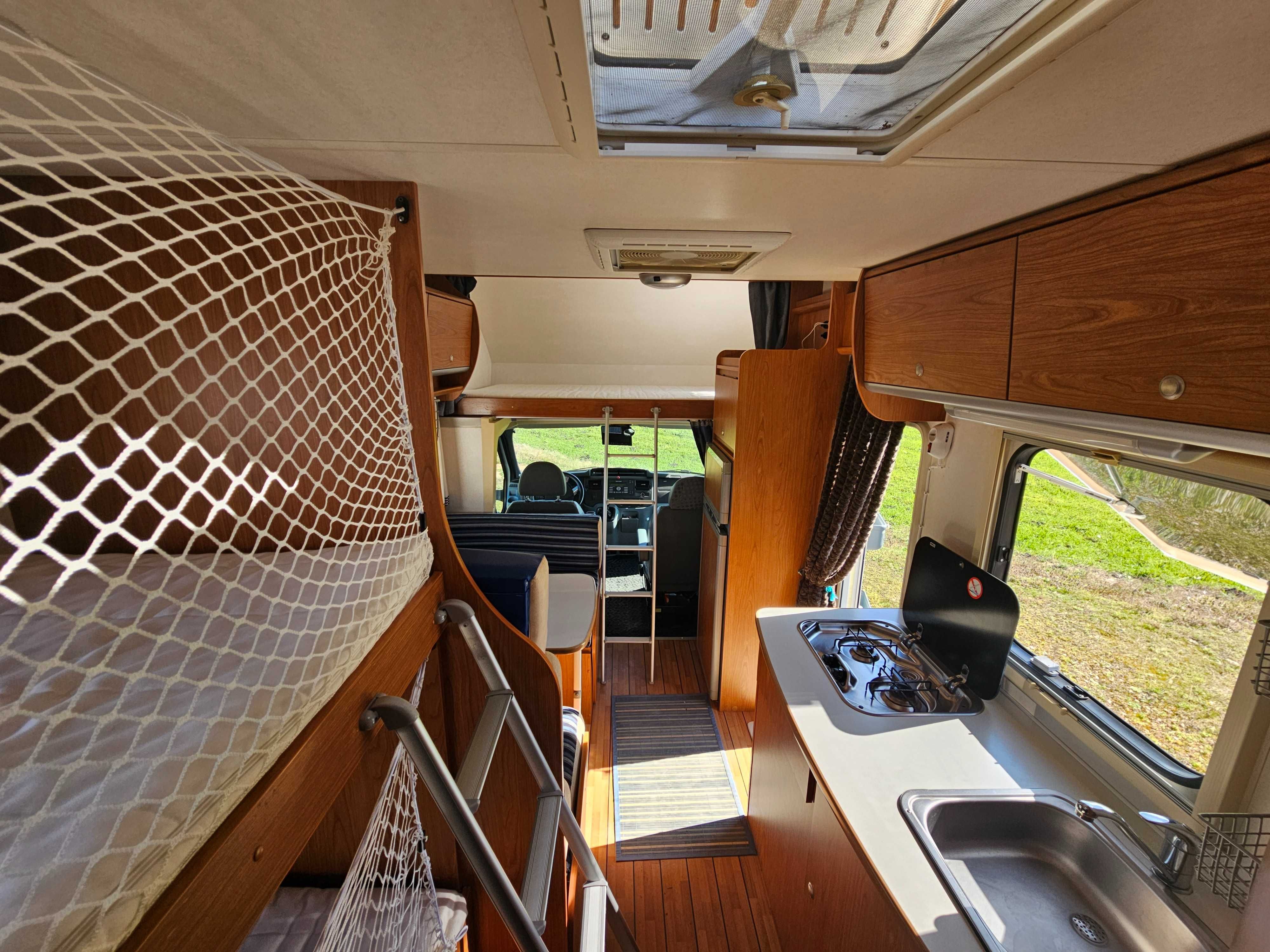KAMPER RIMOR XGO Solar Turbovent 6 osobowy Transit 2.2tdci 140km