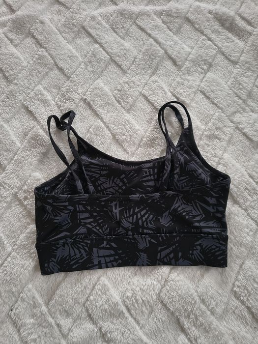 Biustonosz sportowy USA pro czarny rozmiar 40 usztywniane miseczki