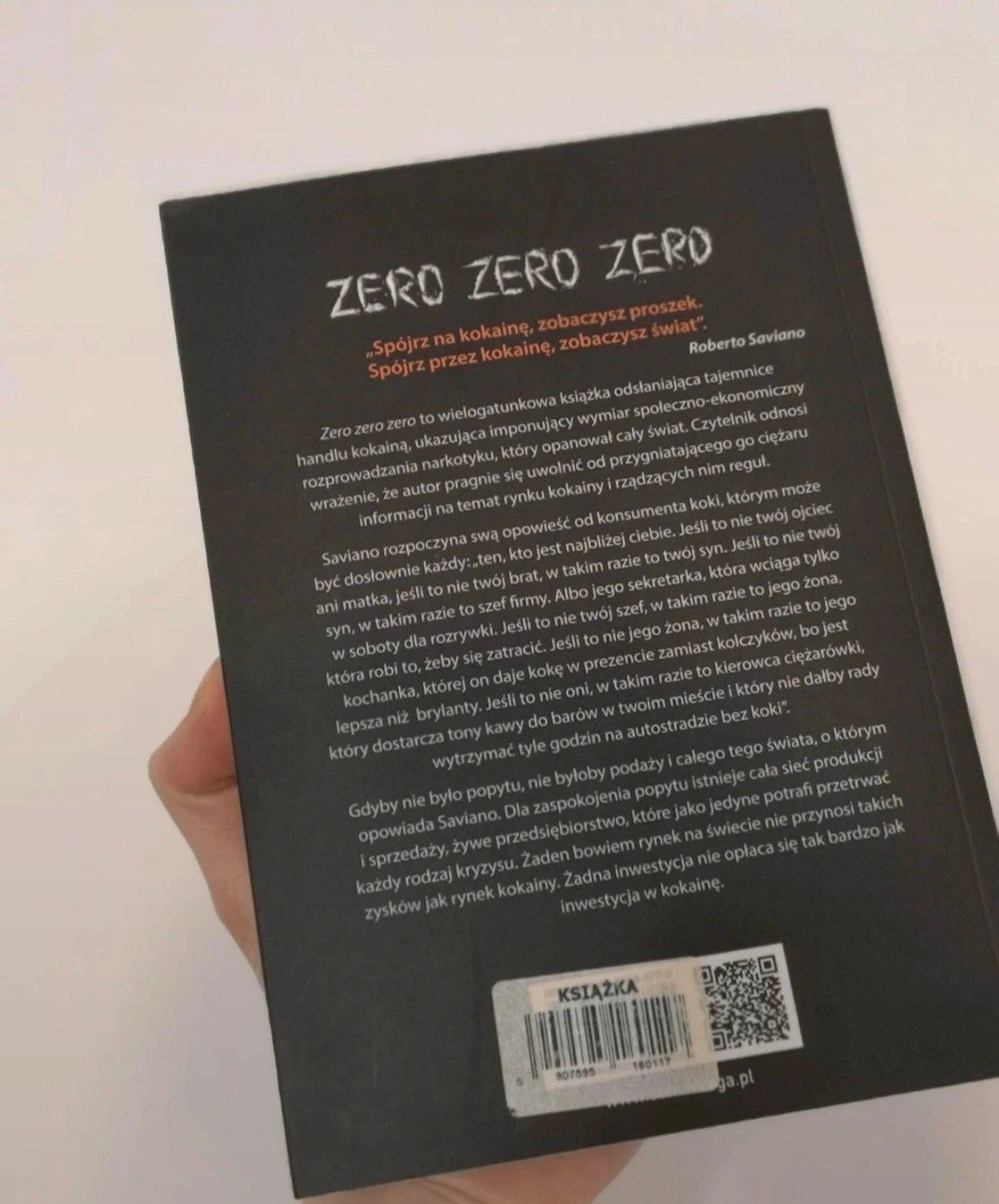 Zero zero zero. Jak kokaina rządzi światem - Roberto Saviano