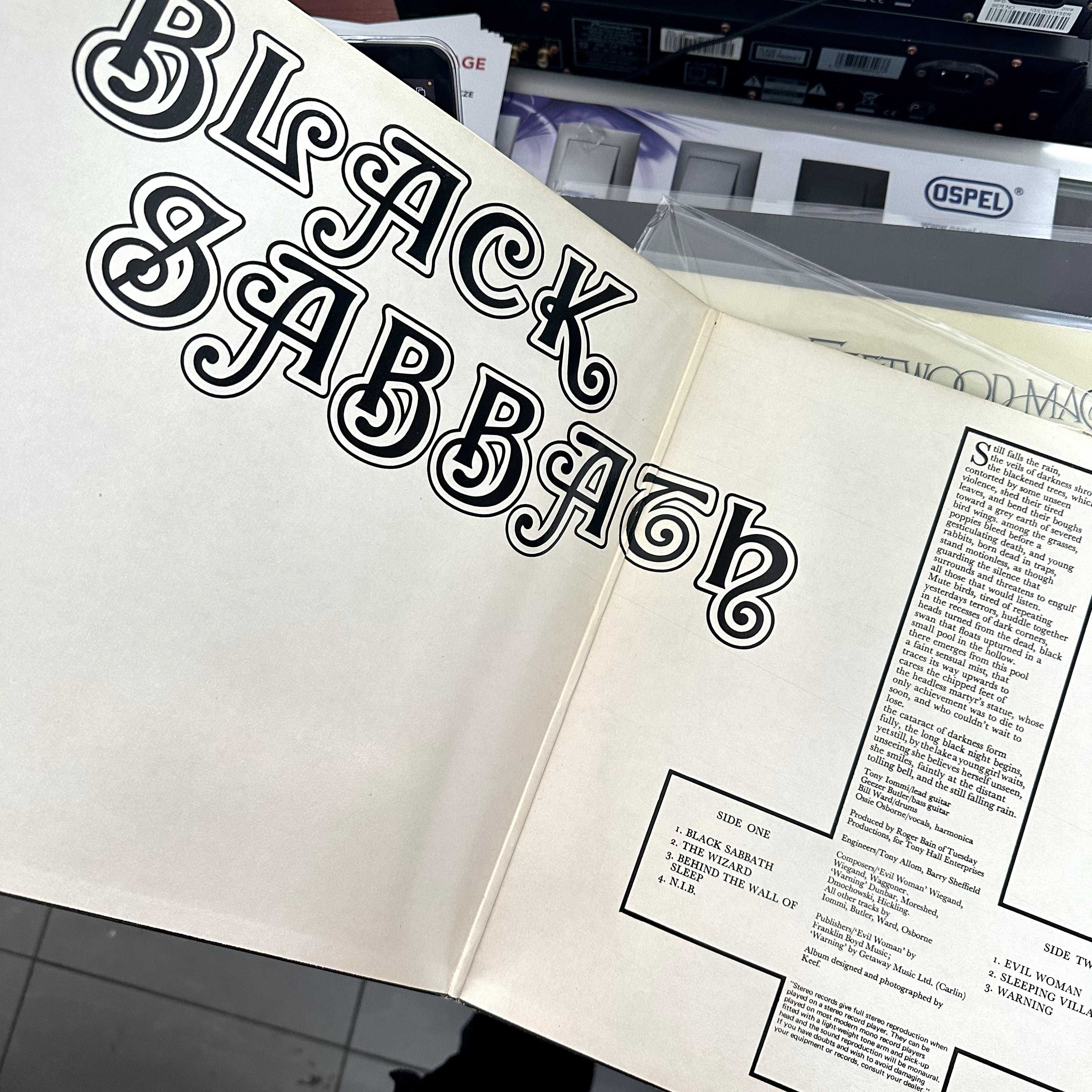 Black Sabbath (Vinyl, 1976, Germany)